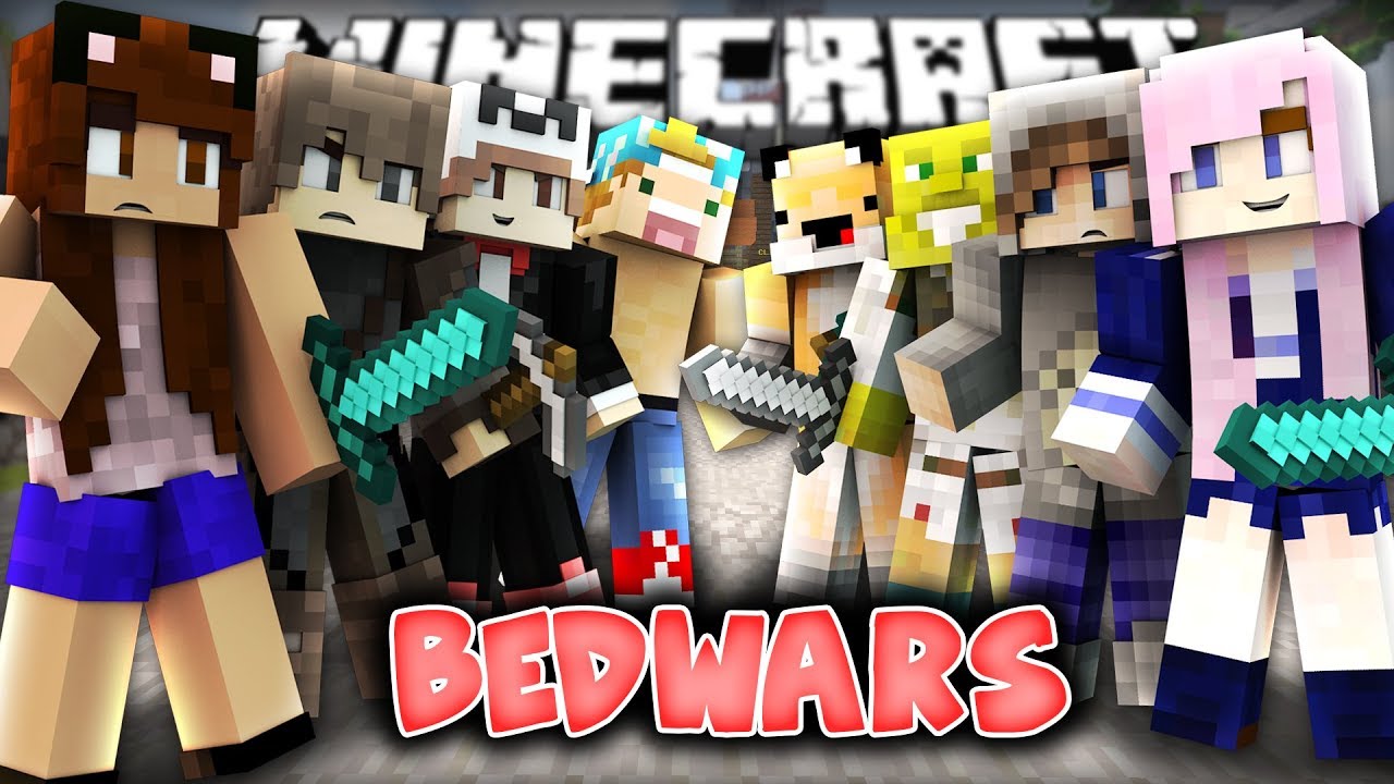 My Friends Are My Enemies | Minecraft YouTuber Bed Wars