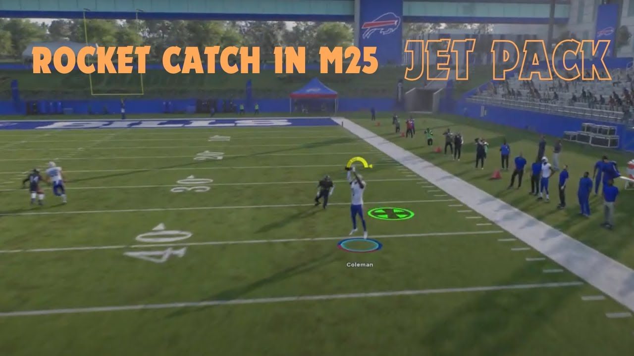 Perfect the Rocket Catch/Jet Pack - Madden 2025