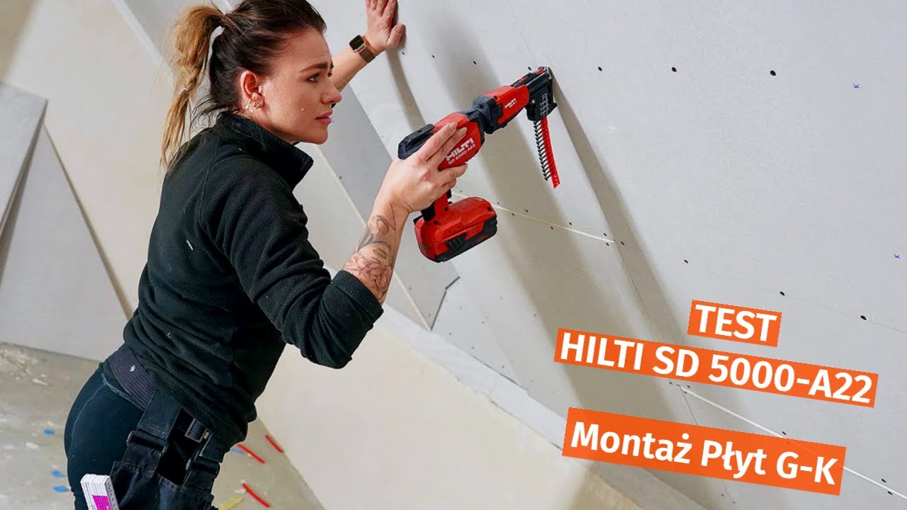 Монтаж гипсокартона | Тест отвертки Hilti SD 5000 A22 | Эпизод 67 |