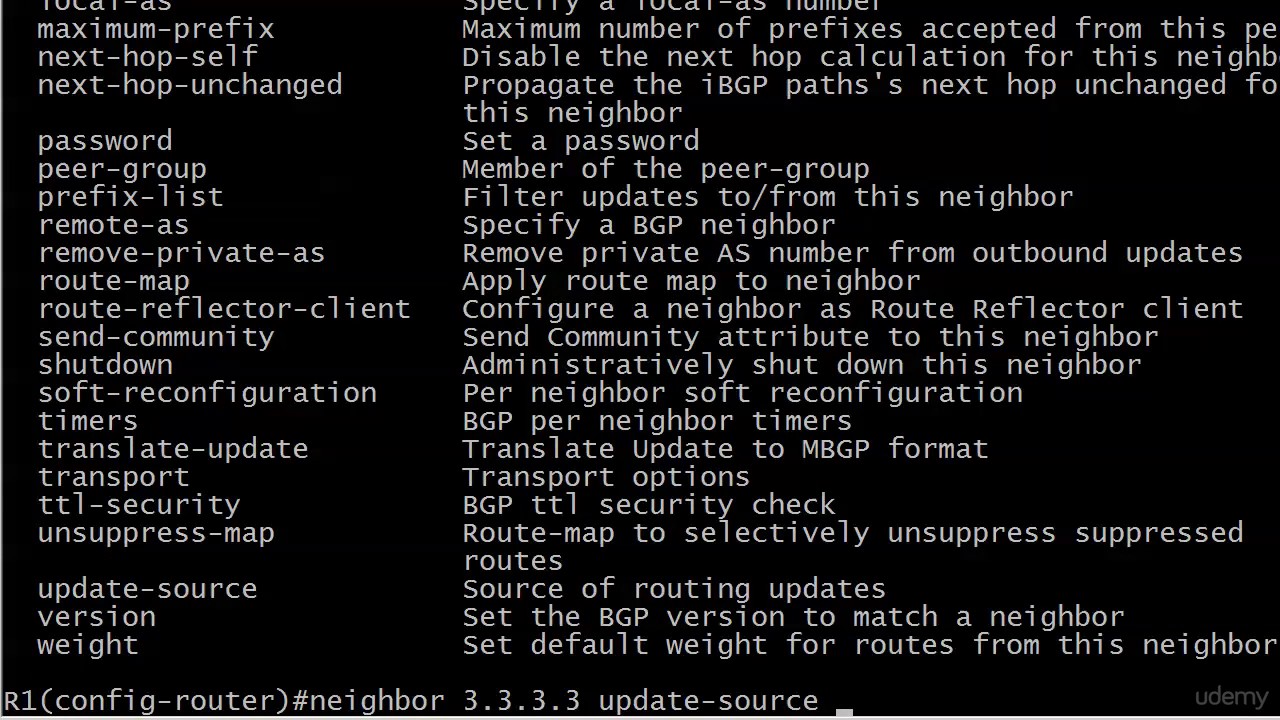 189 BGP 4  eBGP Peering with Loopback Interfaces