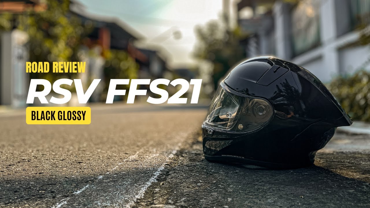 Helm Baru, Coba pake jalan sambil review | RSV FFS21