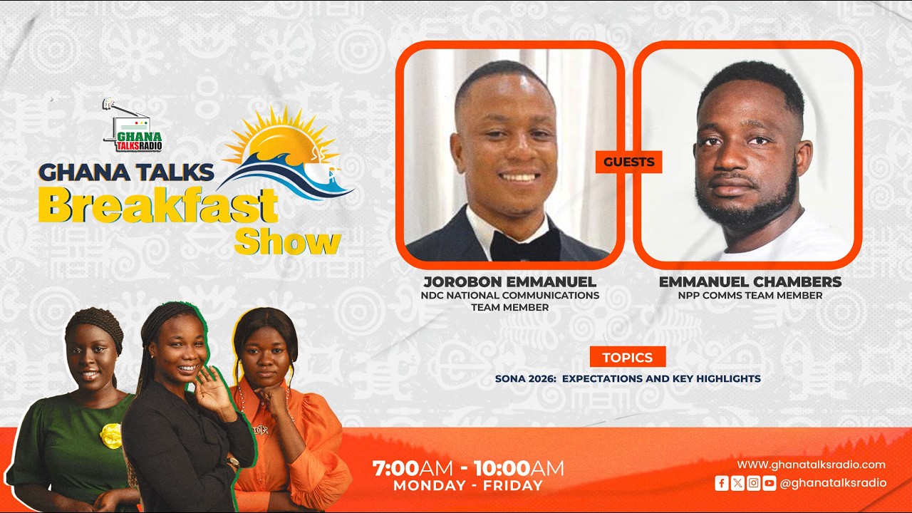 GhanaTalks Breakfast Show | 27th FEBRUARY 2025 | #GhanaTalksBFS