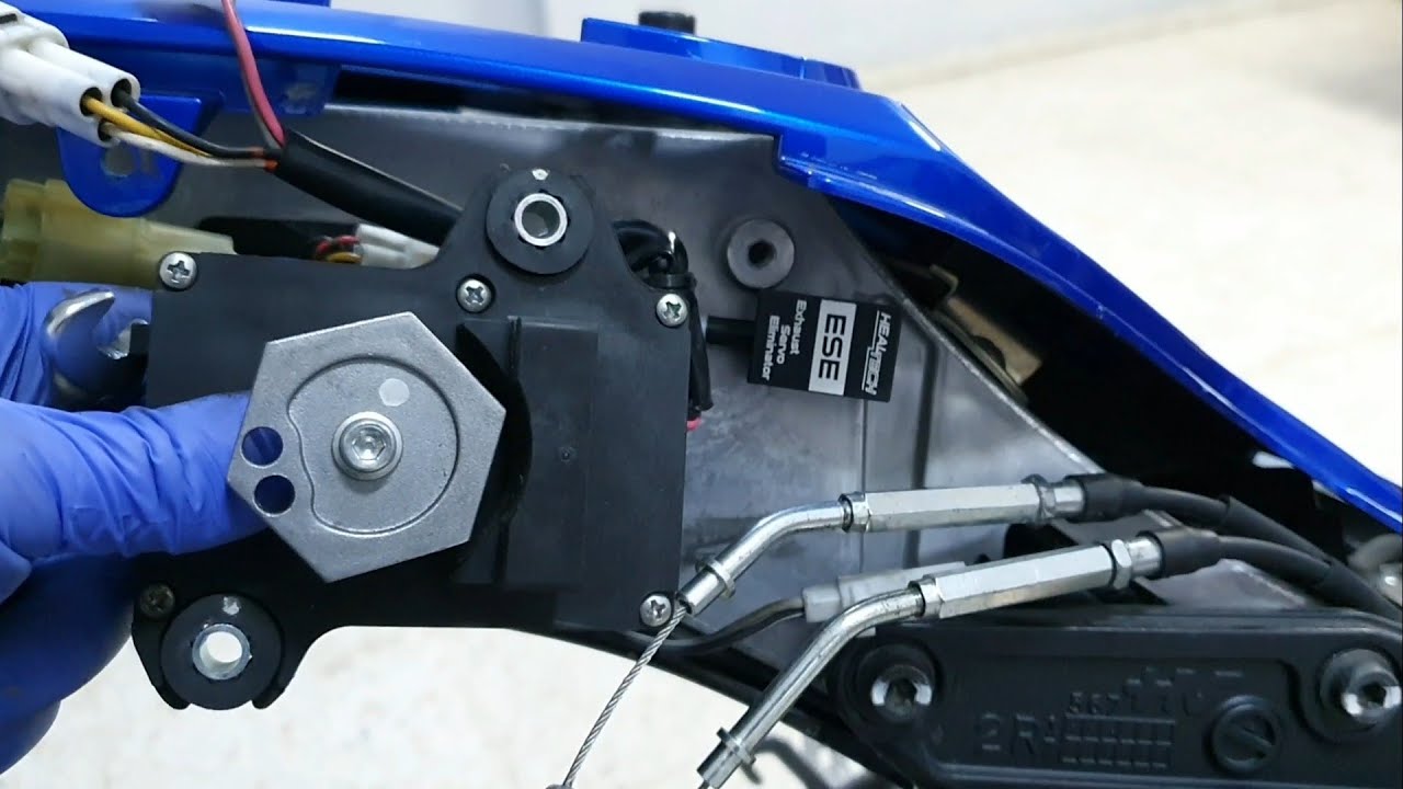 Anular valvula mariposa de escape con emulador suzuki gsxr 600 k6,k7