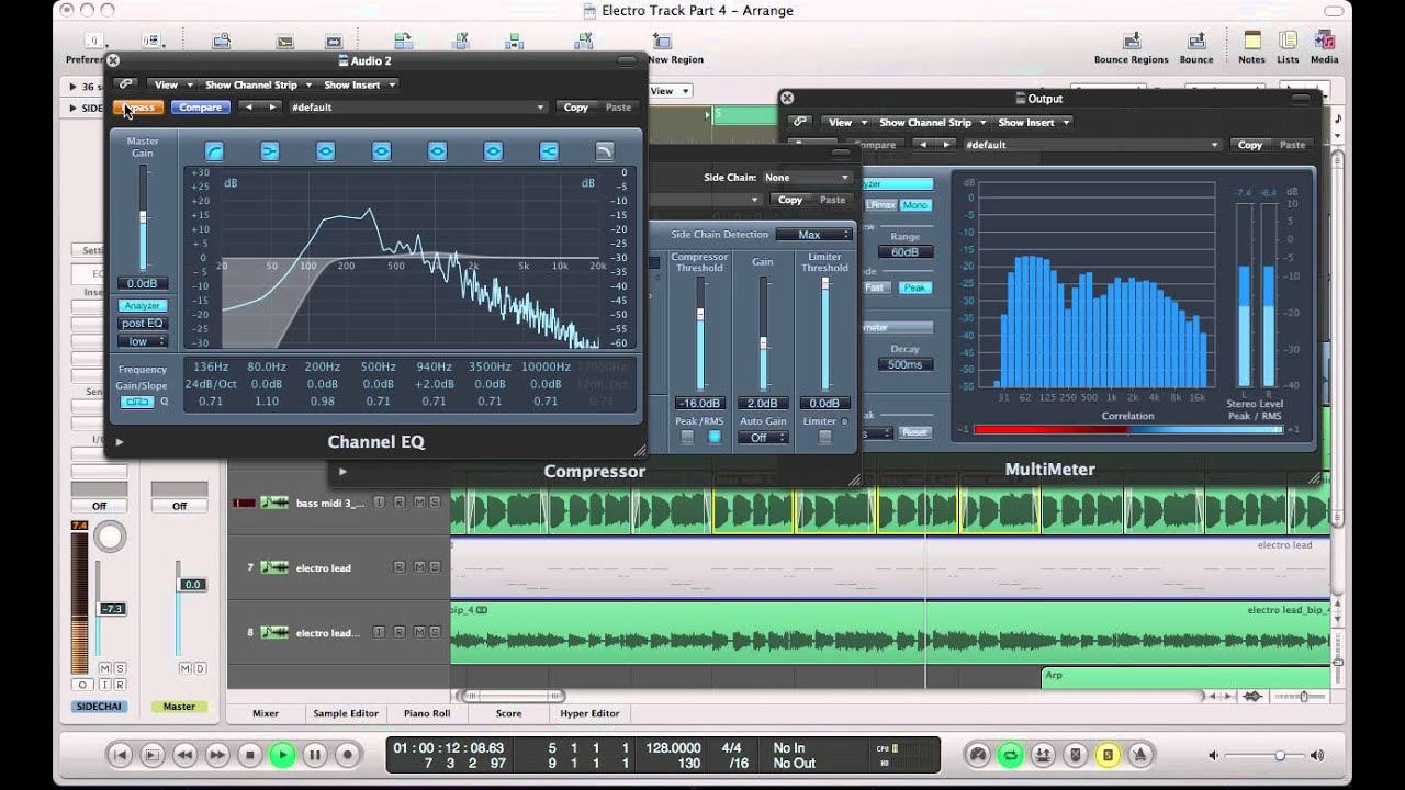Creating an Electro Song in NI Massive Part 4: Compression & Sequencing