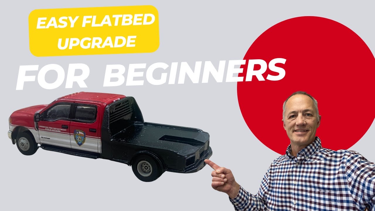 Installing a Western Hauler Flatbed on a Greenlight Ford F-350 | Perfect for Beginners!