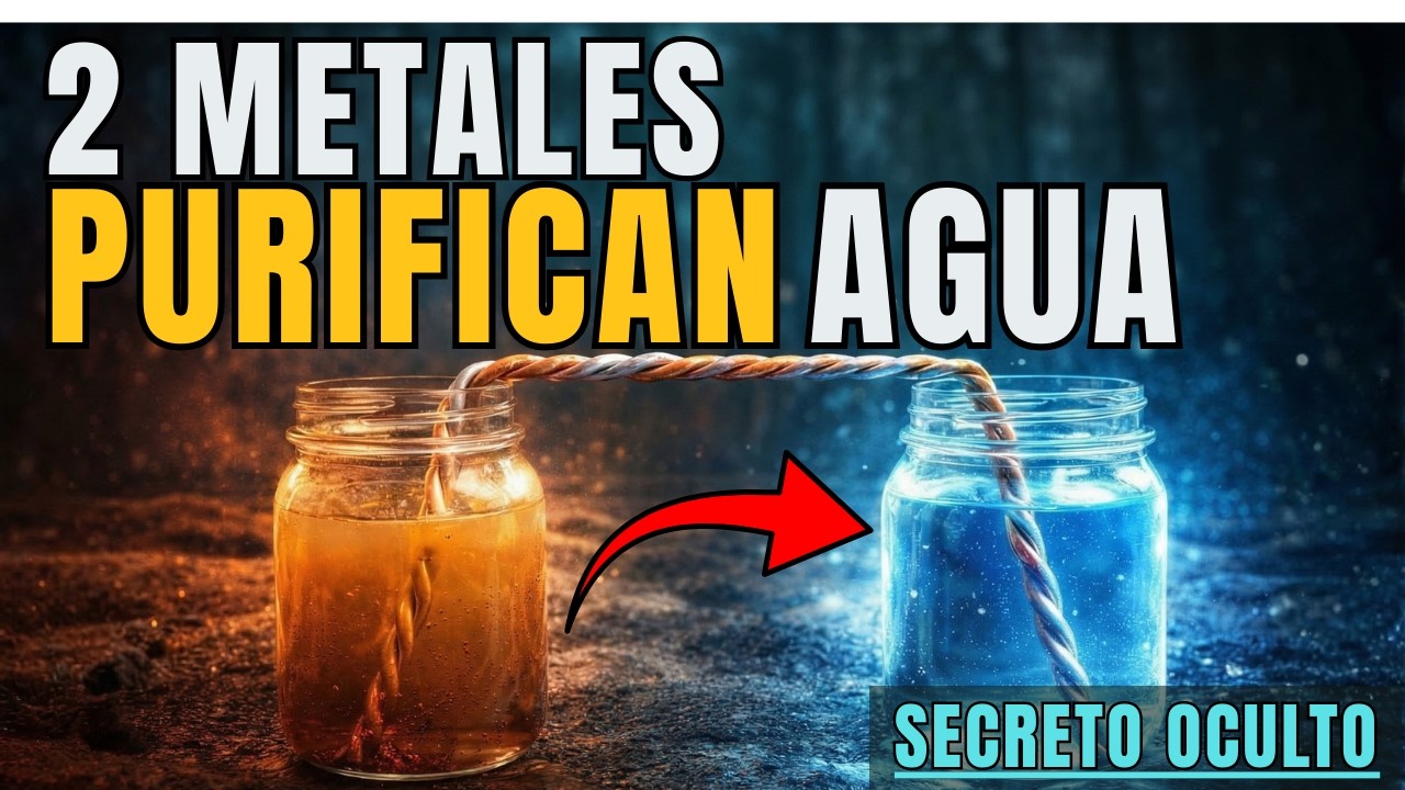 Conecta Dos Metales Y Purifica Cualquier Agua: El Secreto Del “Filtro De Tierra” Que Enterraron