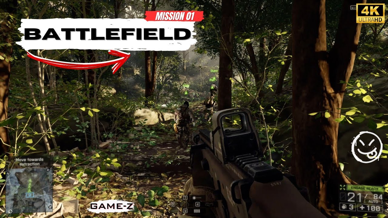 Battlefield Rescue Mission Gone Wrong - No Commentary Gameplay [4k/60fps]