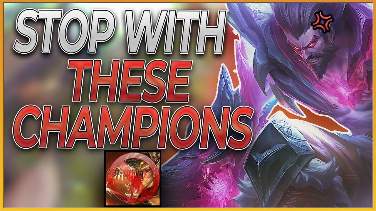 THESE CHAMPIONS DRIVE ME CRAZY LIKE WHAT?!?! - Rangerzx - League of Legends