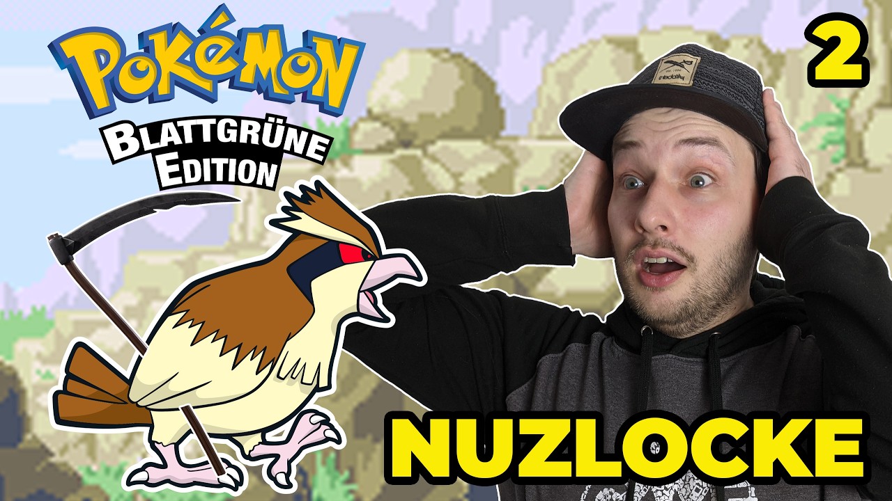 Taubsi des TODES! Pokemon Blattgrün Nuzlocke Folge 2