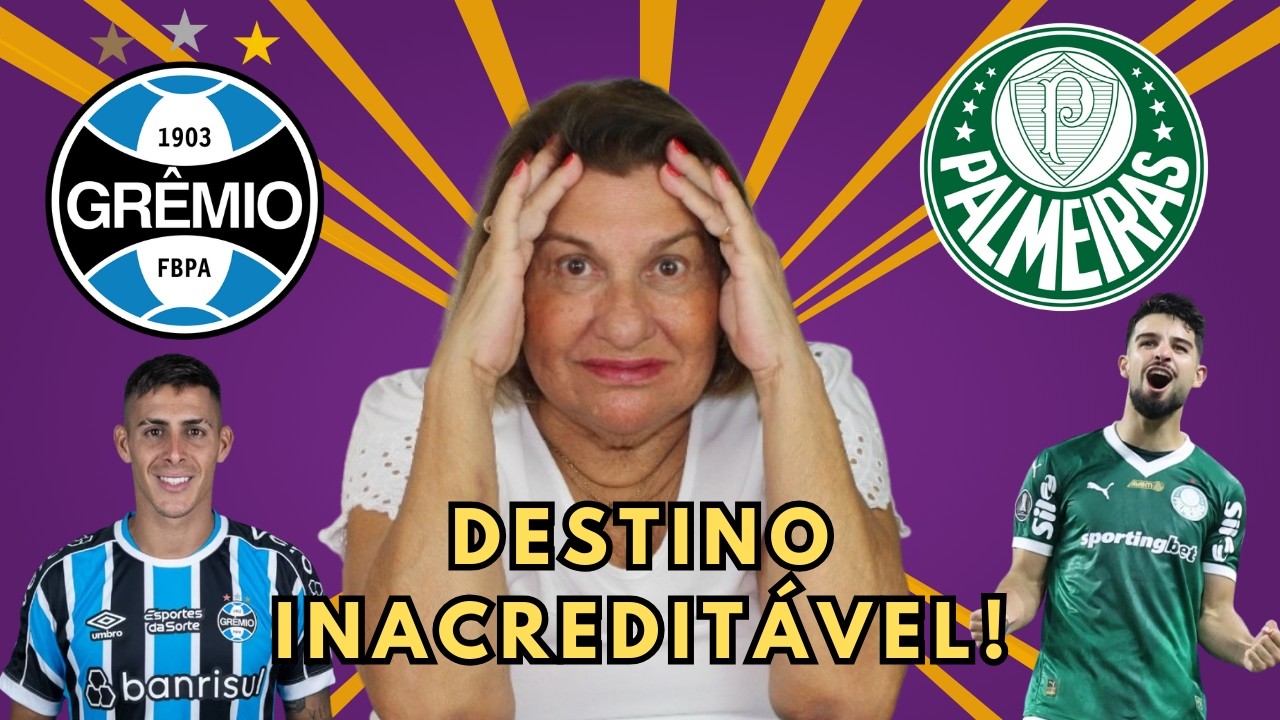 Palmeiras x Gr&ecirc;mio - VOC&Ecirc; N&Atilde;O VAI ACREDITAR NO QUE AS CARTAS MOSTRARAM!
