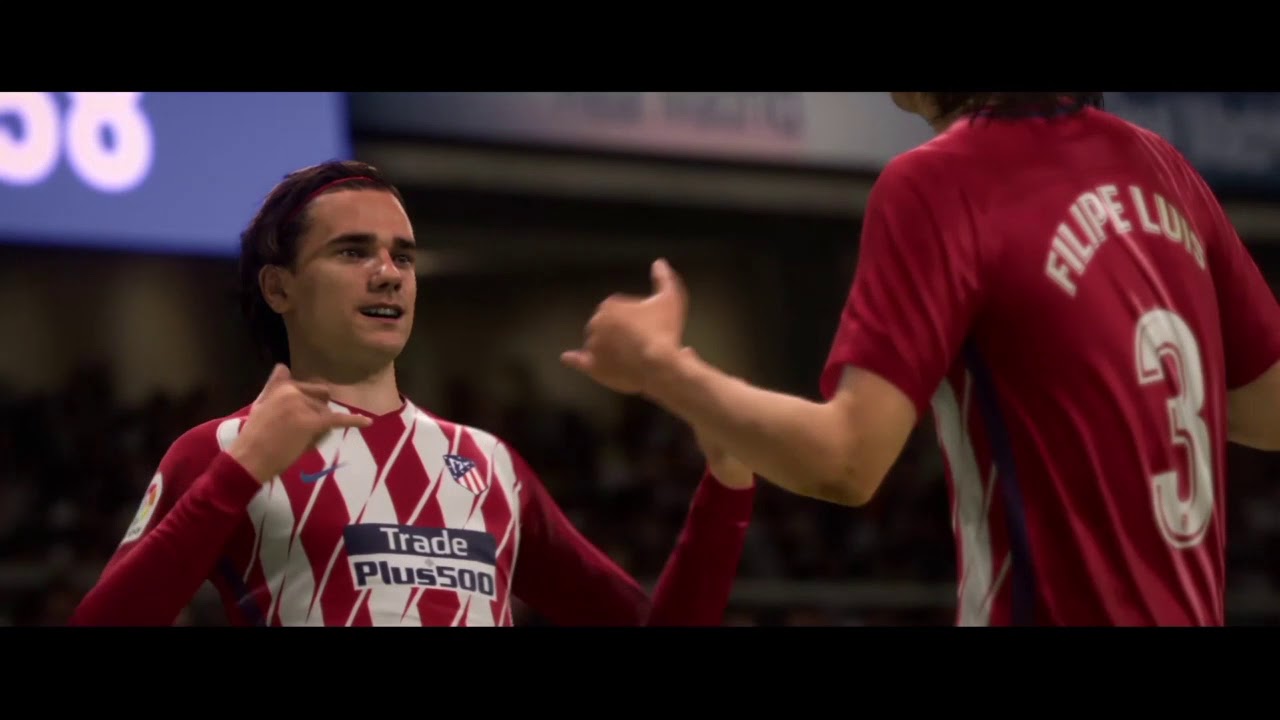 FIFA 18 1er coup franc du jeux avec CR7