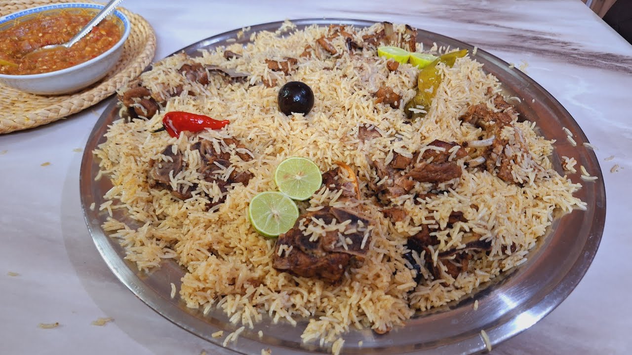 كبسة اللحم البيضاء