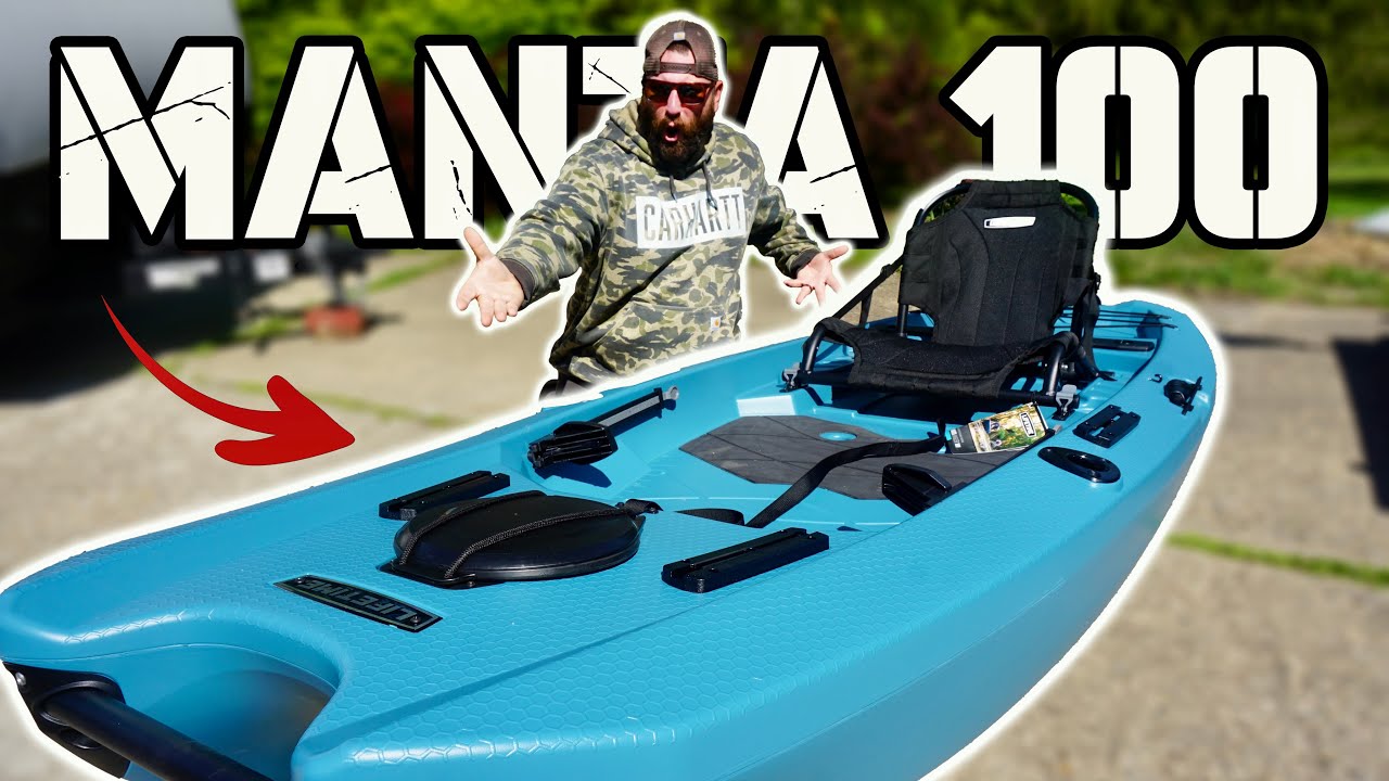 LIFETIME MANTA ANGLER 100... Is This The Best BUDGET Fishing Kayak!!?
