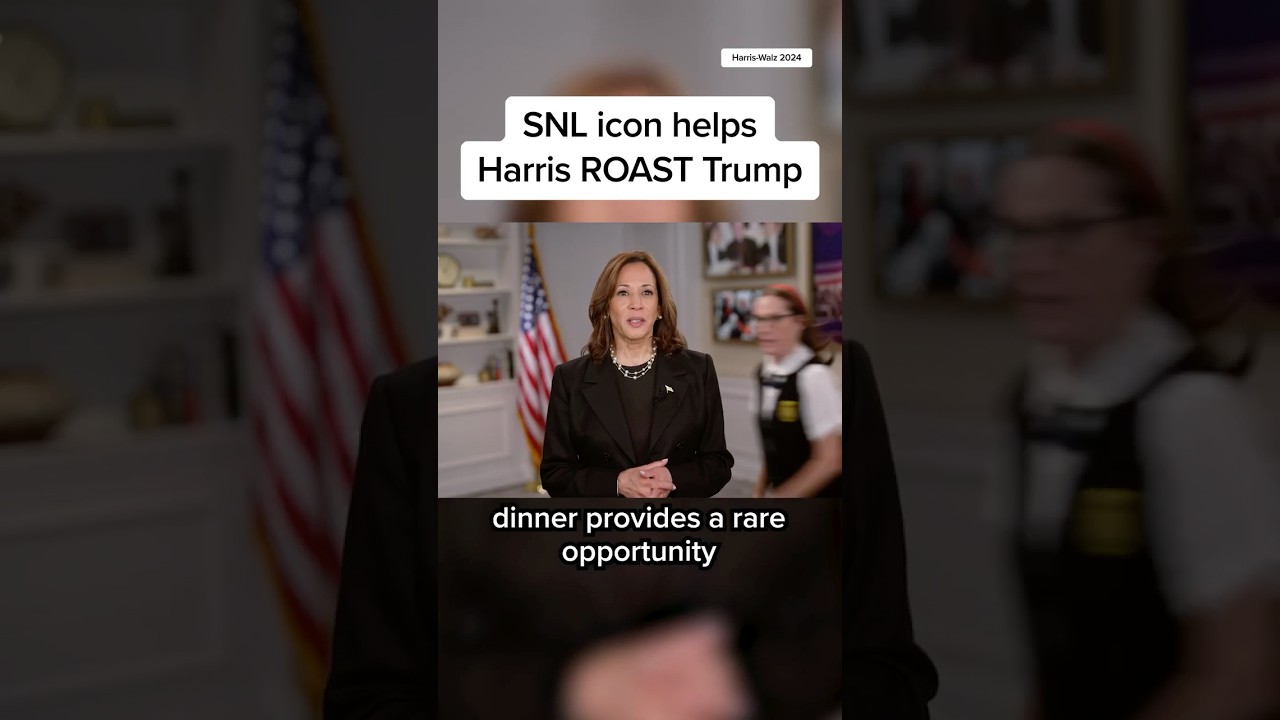 SNL icon helps Harris ROAST Trump