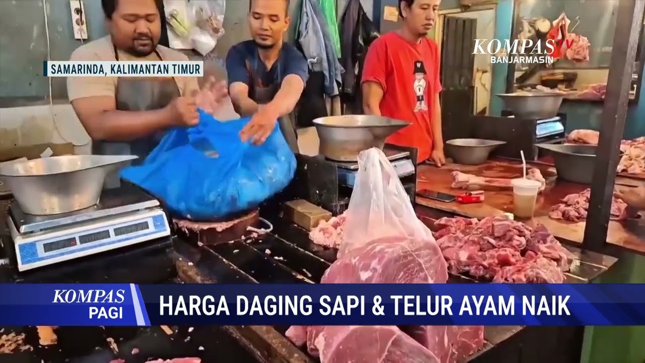 Harga Daging Sapi & Telur Ayam Naik