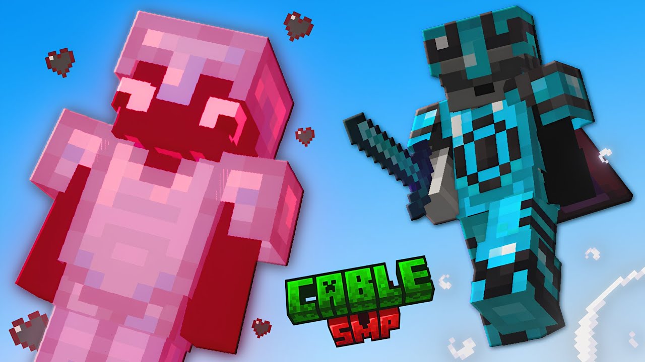 Minecry The Dog FOUGHT Mesmering #CableSMPclips