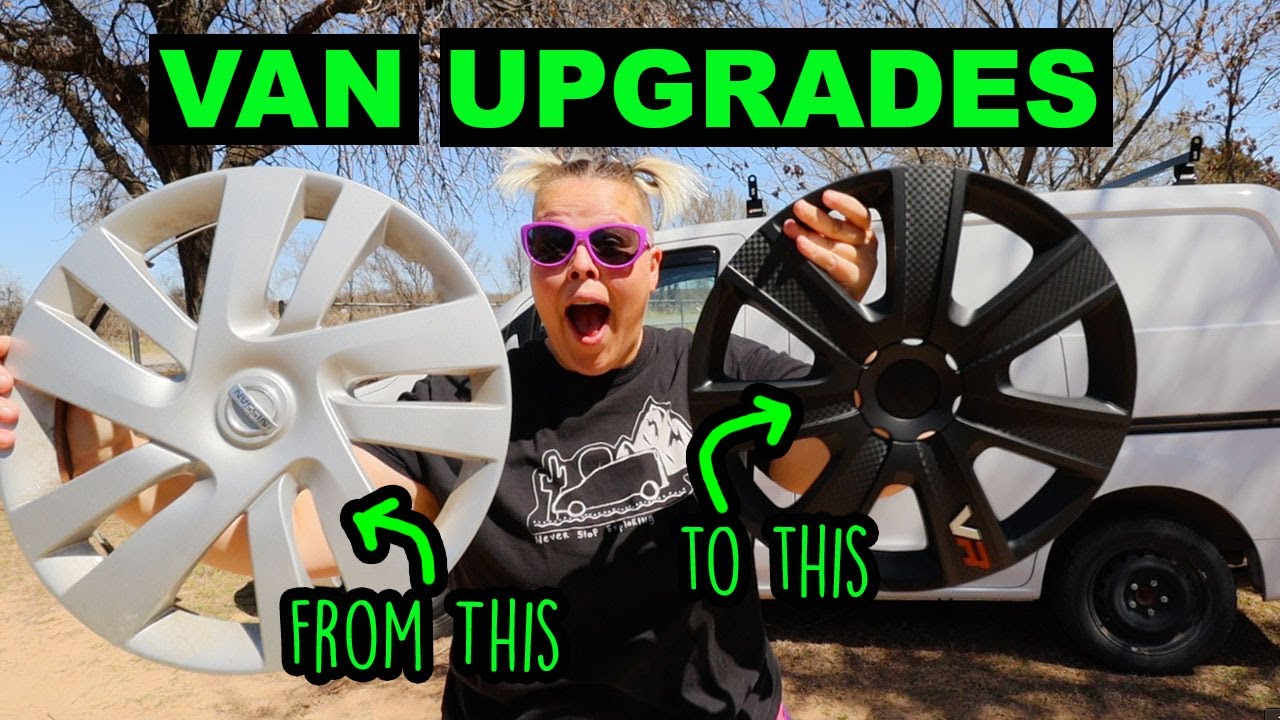 Van Life Upgrades | NEW Wheel Cover / Hubcaps | Full Installation & Review