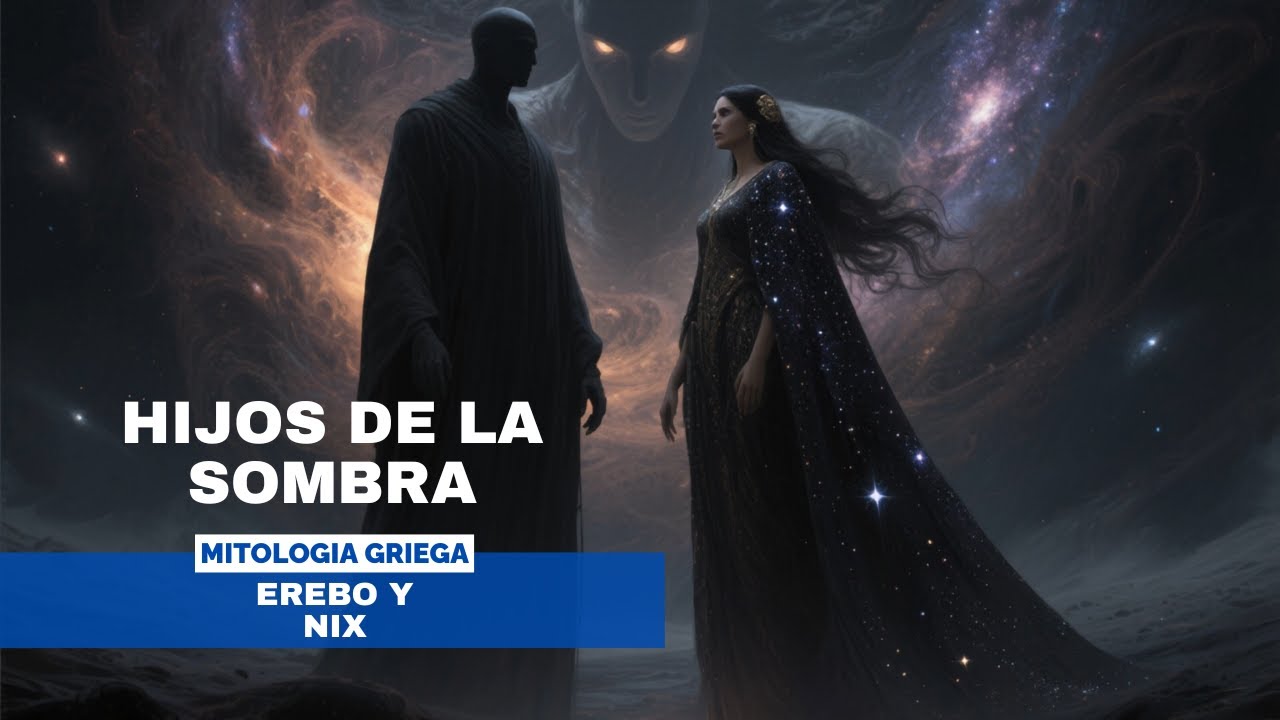 Érebo y Nix las fuerzas de la oscuridad | El origen del universo, Mitología Griega EP4