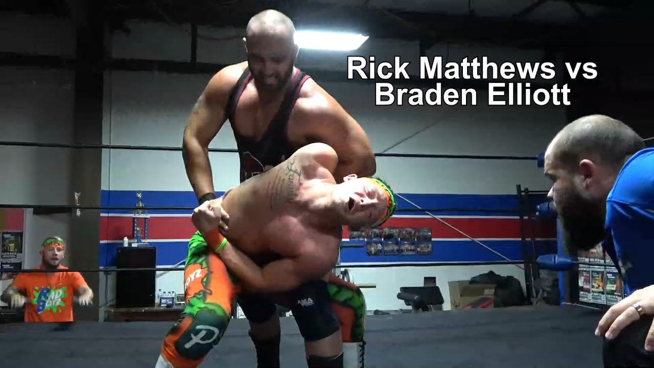 Braden Elliott vs Rick Matthews Free Wrestling Match