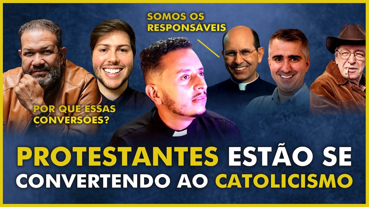 PROTESTANTES SE CONVERTENDO AO CATOLICISMO // Resposta ao Pr. Sezar Cavacanti e Lucas Gesta