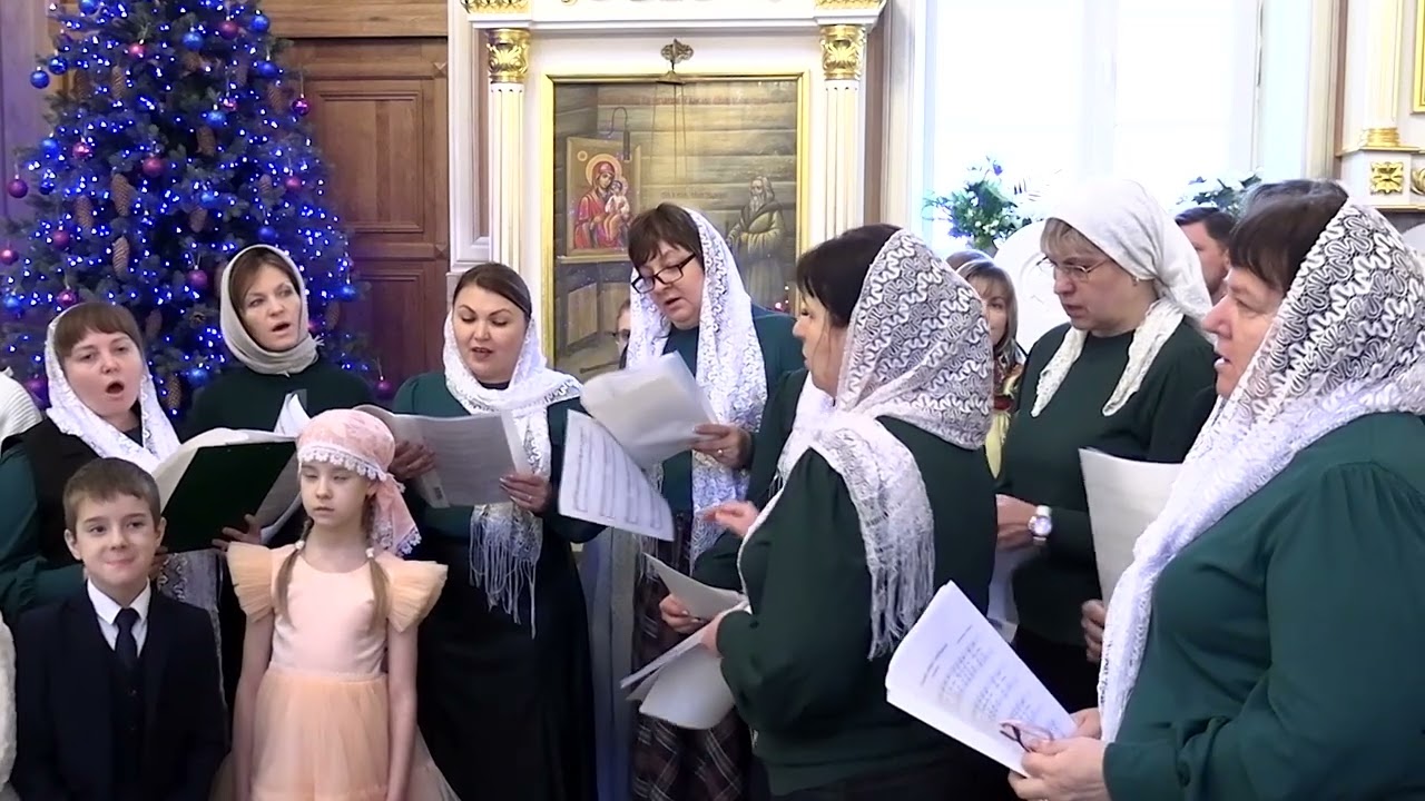 Фестиваль Колядок в Борисовском Тихвинском женском монастыре