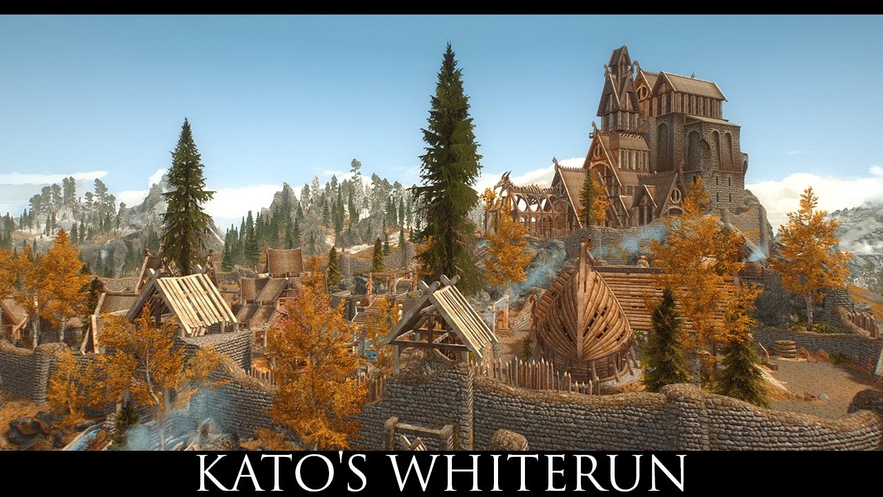 Skyrim SE Mods: Kato's Whiterun