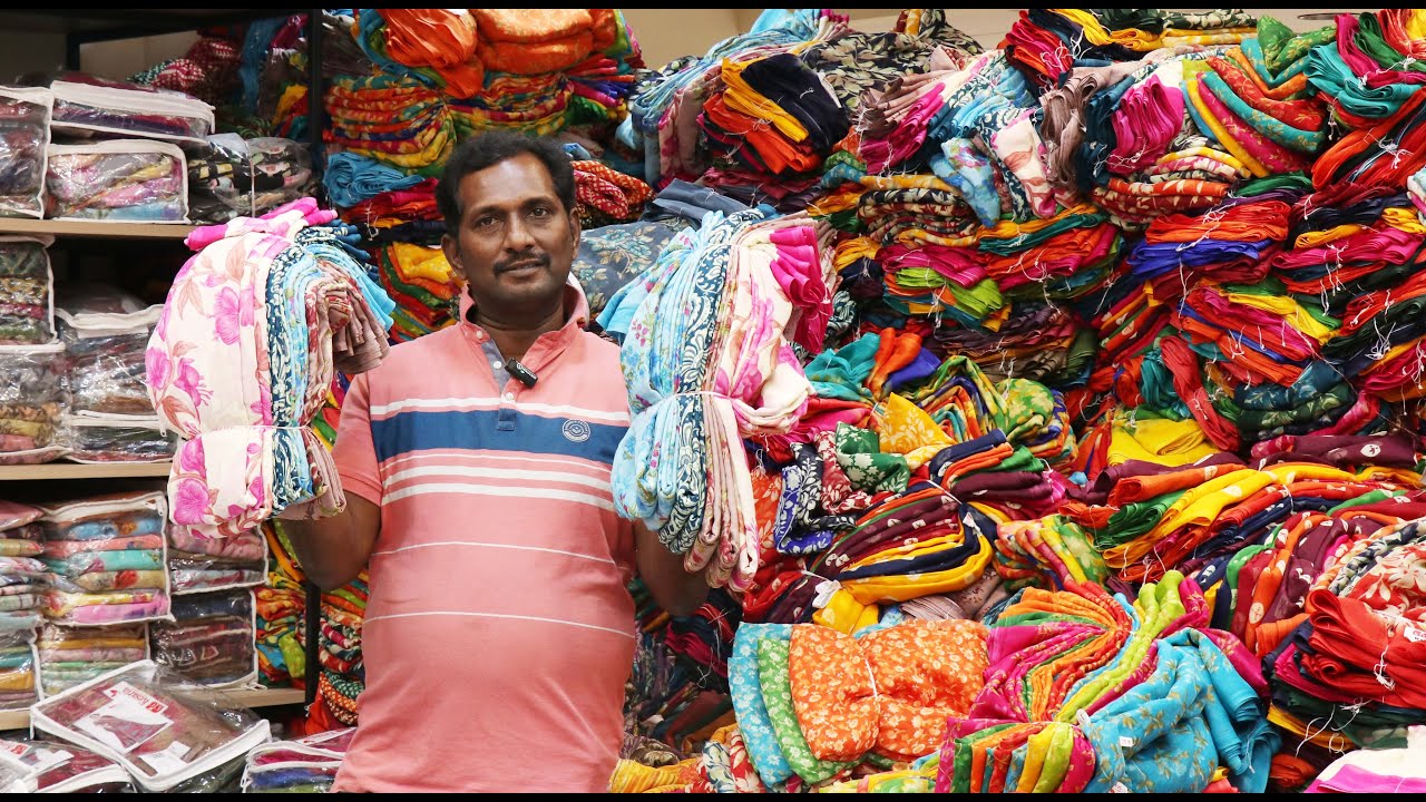 Saree Factory | Surat Saree Wholesale Market  | Kesaria Textile Company Surat viyabaram ulagam surat