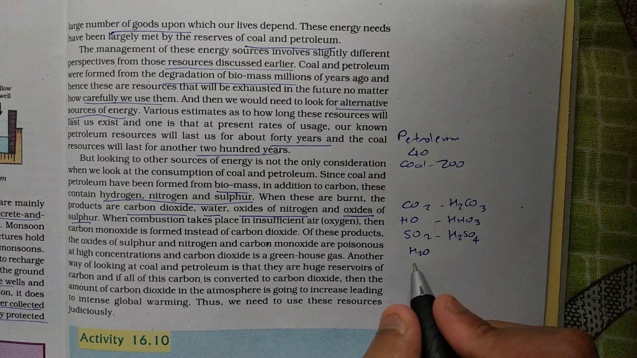 Class 10 Science Chapter-16 