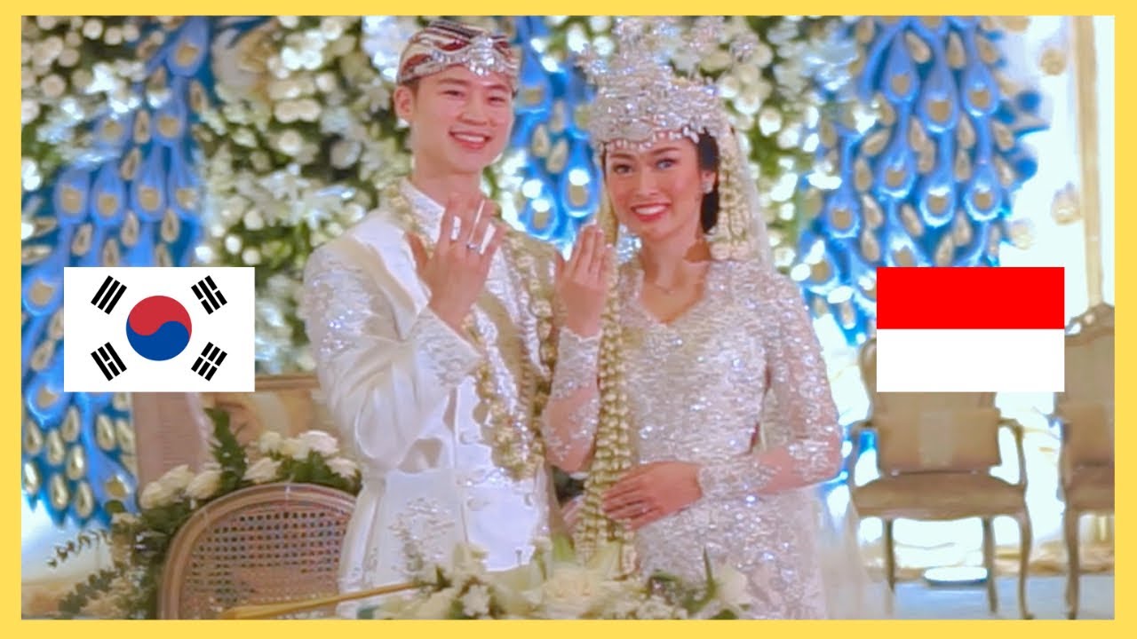 AKAD NIKAH [RIZKA 🇮🇩 & SANG HO 🇰🇷] #HANyaRIZKAuntukSANGHO