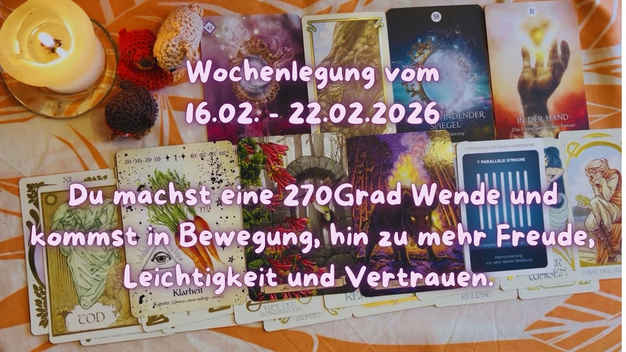 Du machst eine 270Grad Wende, kommst in Bewegung, hin zu mehr Freude, Leichtigkeit und Vertrauen.🩷
