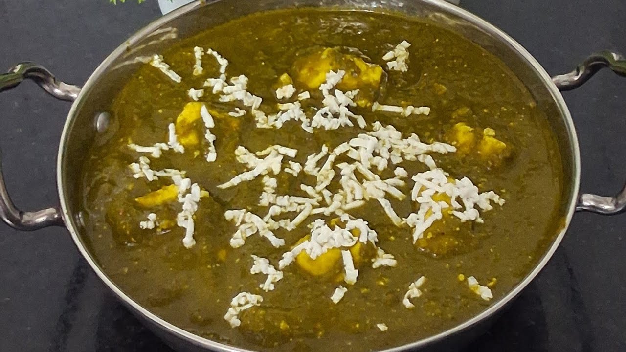 Restaurant Style Palak Paneer Recipe | Healthy And Tasty Curry  |how to make palak paneer recipe 