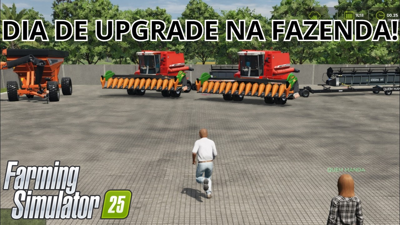 Novos Maquinários e Colheita Começando | Farming Simulator