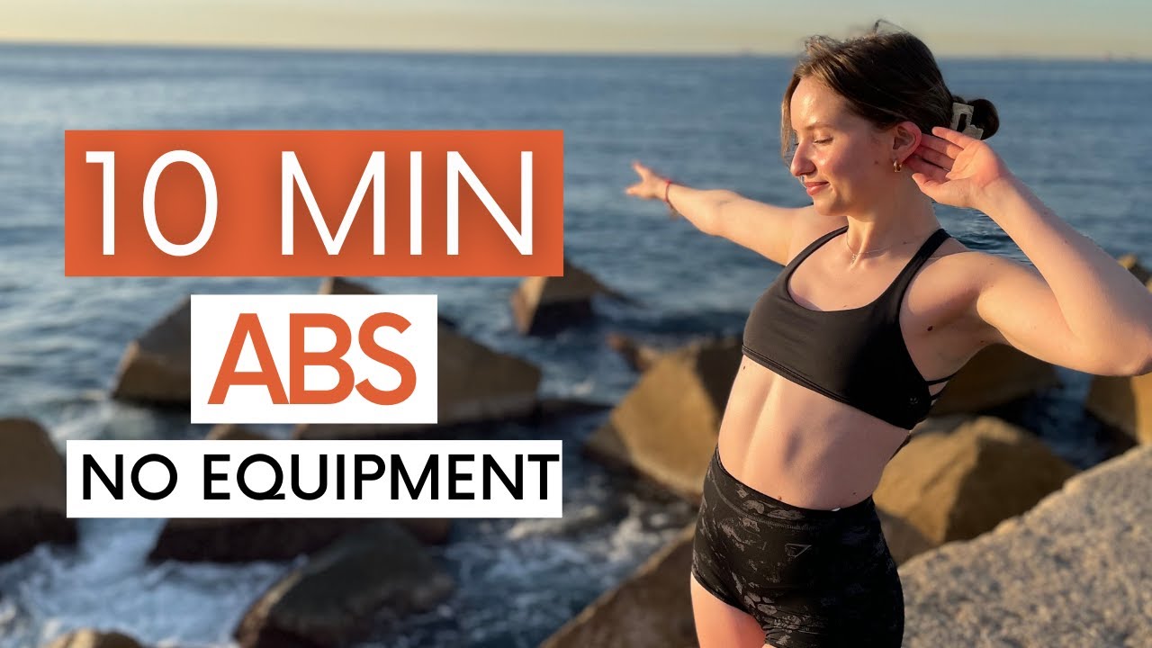 DAY 1 - 10 MIN SWEATY ABS WORKOUT // No repeat, killer ab workout | Twice as Fit