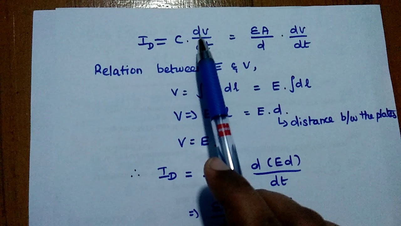 Maxwell's Equation from Ampere's Law