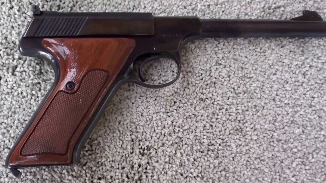 Colt Woodsman 22 Semi-Suto Pistol