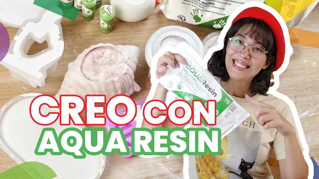 TROPPI COLORI?😲 Creiamo insieme con AQUA RESIN Reschimica