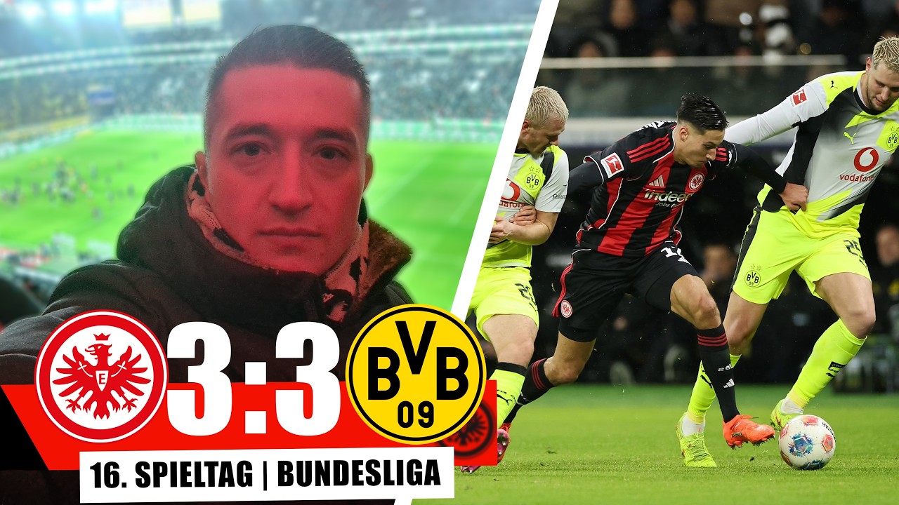 NIEMAND hat mit EBNOUTALIB gerechnet… 😱 Frankfurt vs BVB  younes ebnoutalib  Debüt