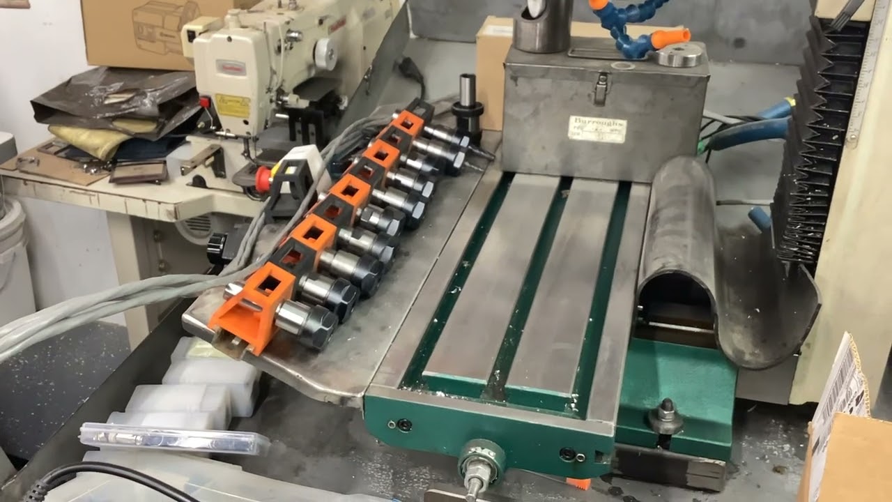 G0704 CNC mill conversion with Centroid ACORN controller.