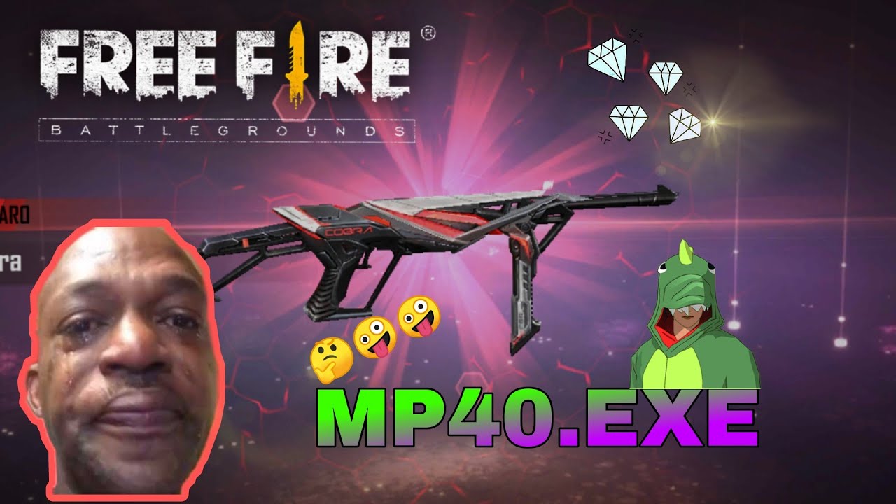 MP40 COBRA.EXE 🤪XD/ Free Fire|Dino YT
