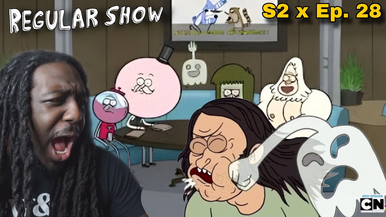 THE GHOST KNOCKED HIM OUT😂‼️ | Regular show ( Season 2 , Episode 28 )