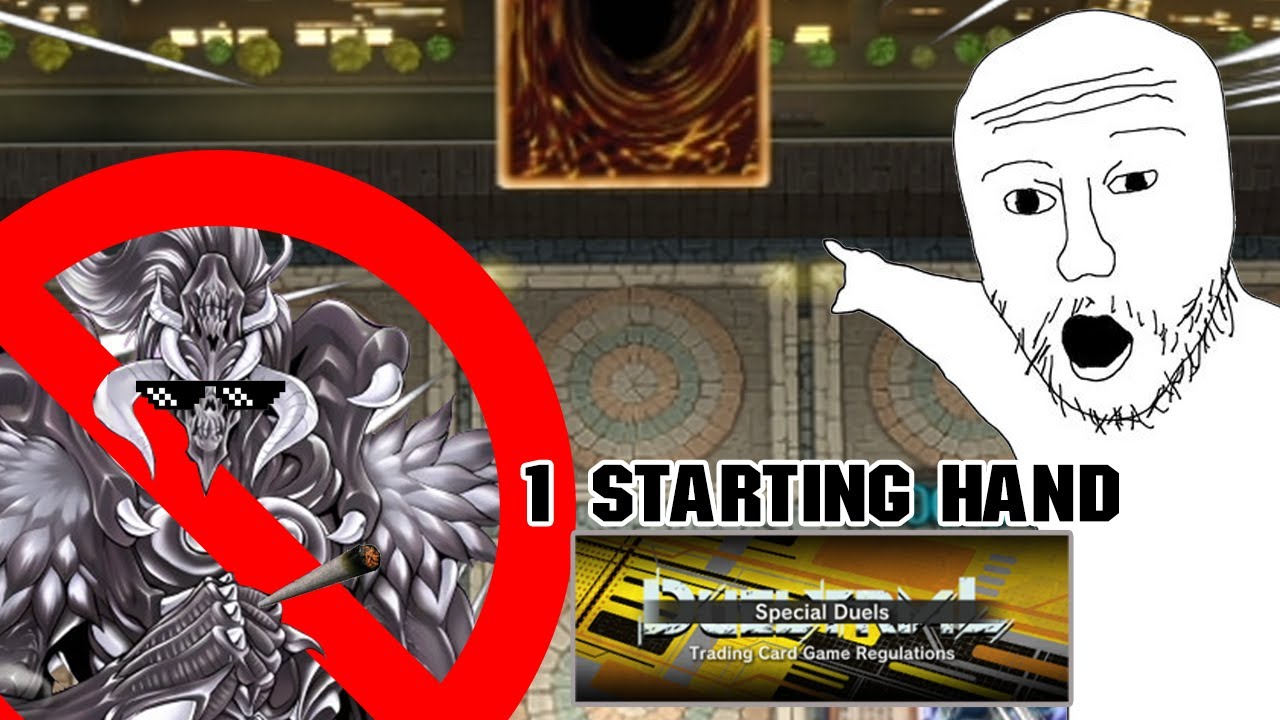 Playing BANNED CARD SILLVA DARK WORLD HAND LOOP! Yugioh Master Duel