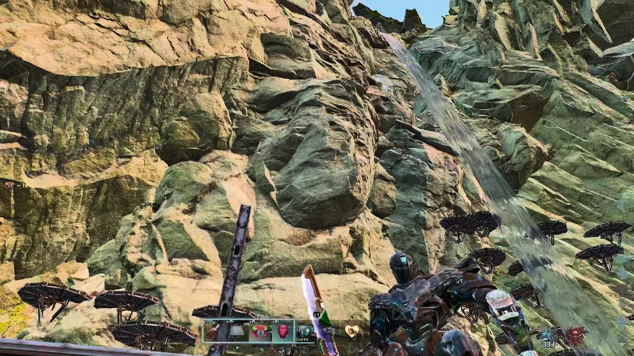 ARK Survival Ascended هجوم عل برج سنكن PVP