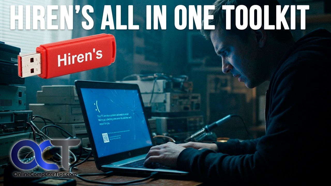 Hiren’s Boot CD PE: Data Recovery, Disk Repair, Password Reset & More