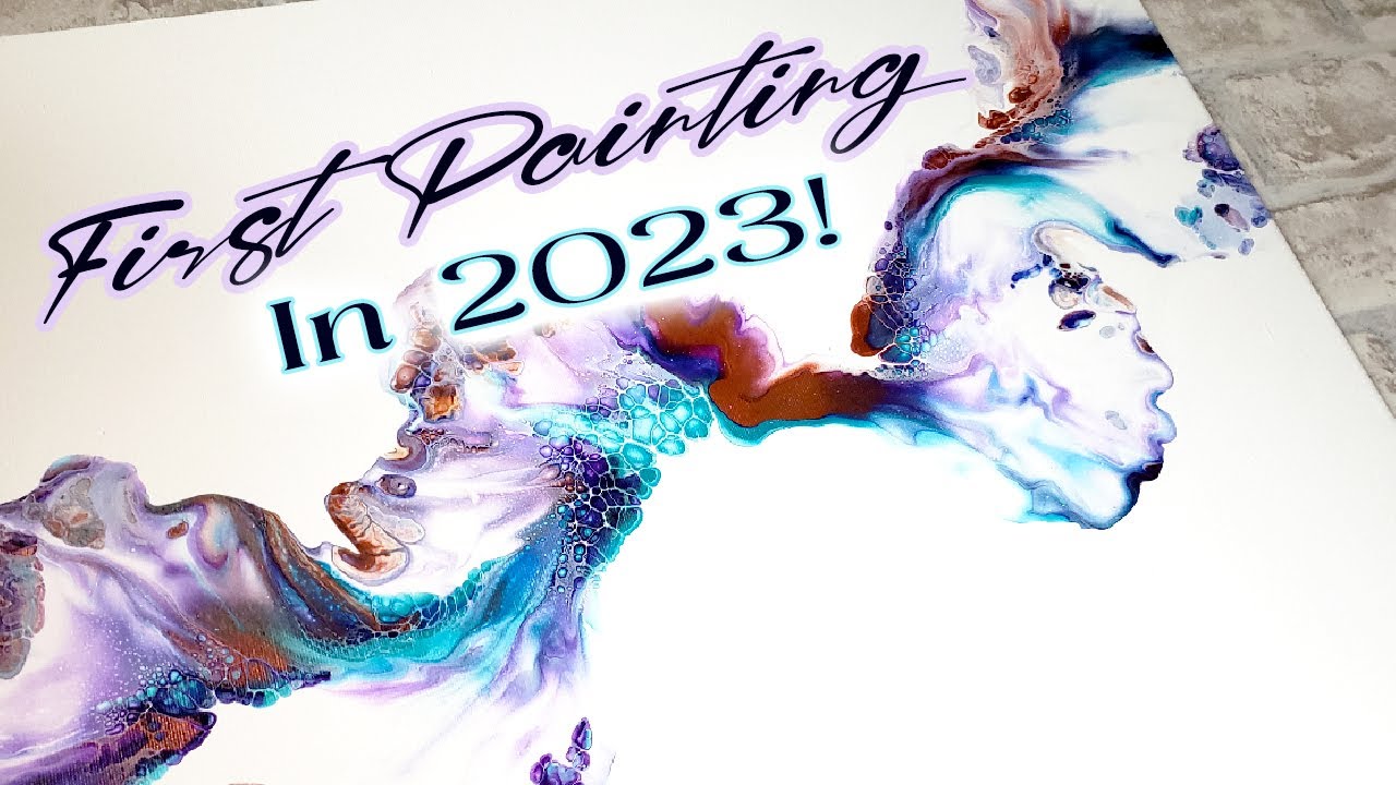 BEAUTIFUL Dutch Pour - Extra SHIMMER - Happy New Year 2023!