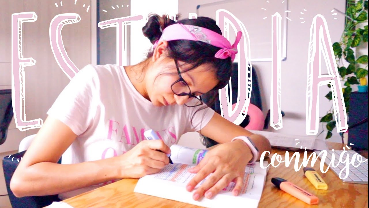 ✏️Vlog: Estudia conmigo 💻☁️ | Princolitas