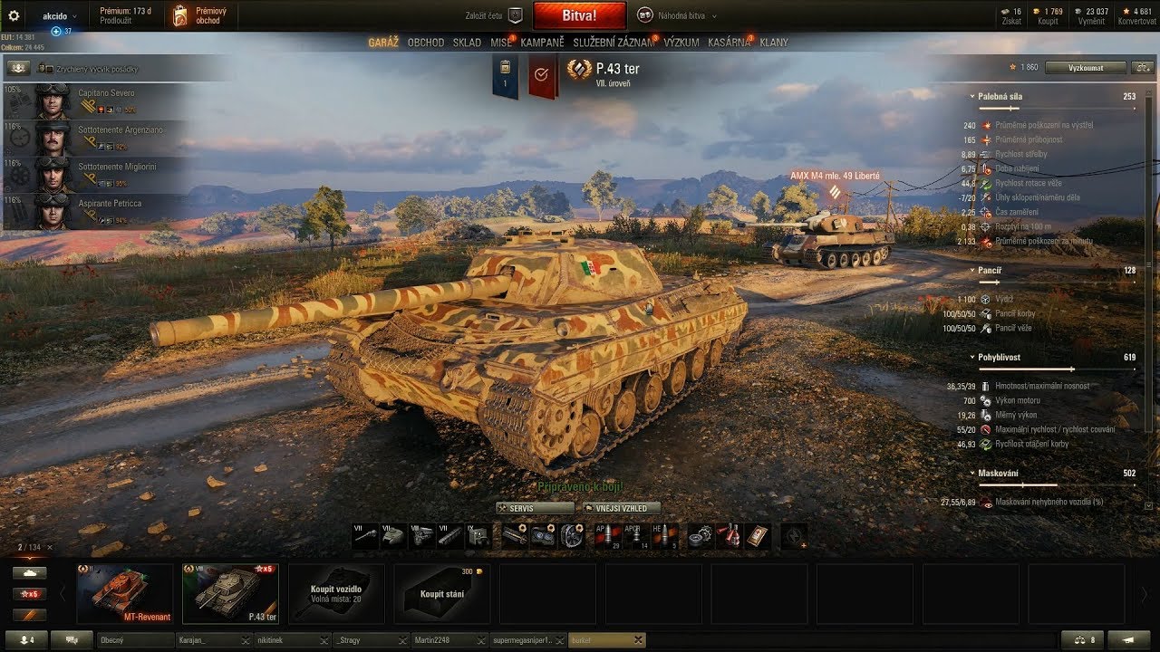 World of Tanks CZ (244.díl) - P.43 ter