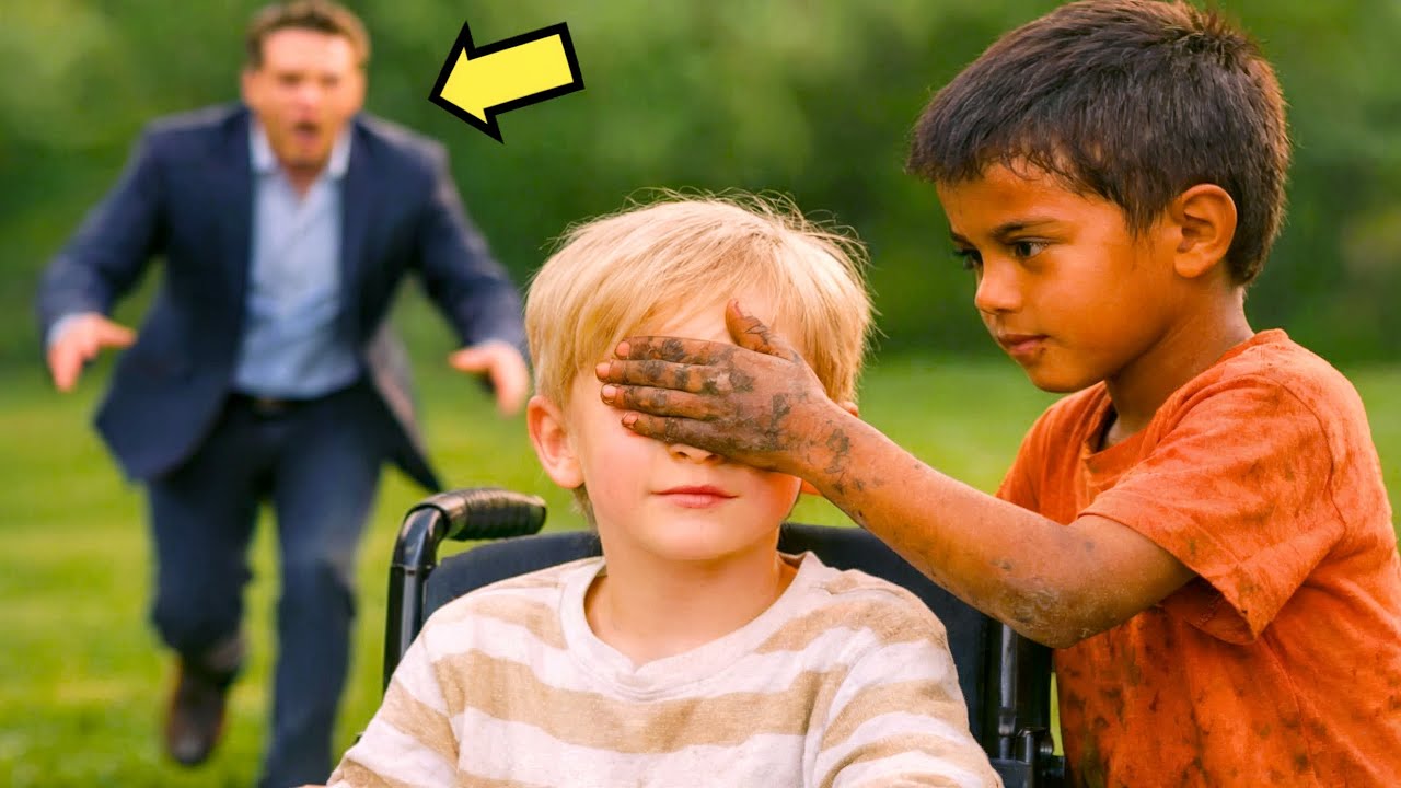 CONTA FINO A 10 E APRI GLI OCCHI… E UN MIRACOLO È SUCCESSO AL FIGLIO CIECO DEL MILIONARIO