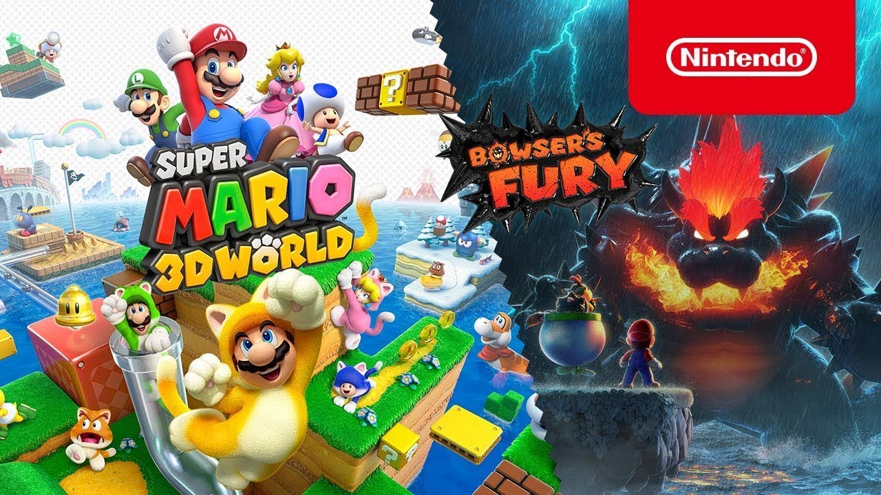 Играем в Super Mario 3D World + Bowser's Fury на Nintendo Switch
