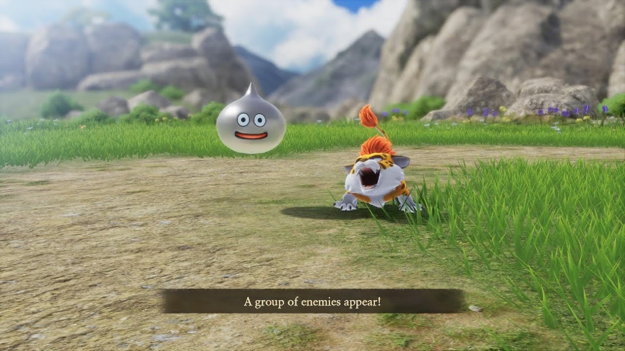В Dragon Quest VII Reimagined локация &laquo;Металлическая слизь&raquo; в начале игры