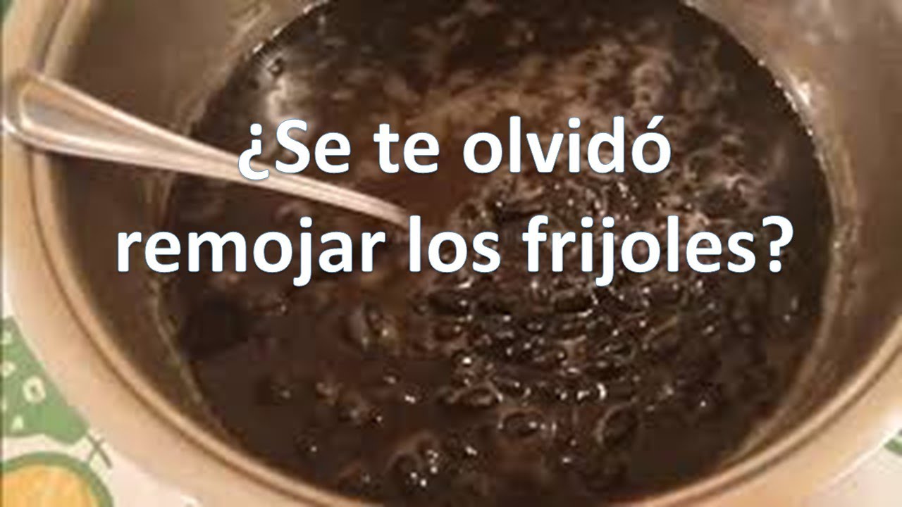 Cómo Ablandar los Frijoles Rápido SIN remojar. Cocer Frijoles de Olla Fácil